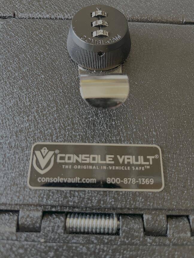 Jeep Gladiator ConsoleVault - In vehicle center console safe. 3 digit combo lock. Like new! Fits all Gladiators. $200 OBO IMG_1590