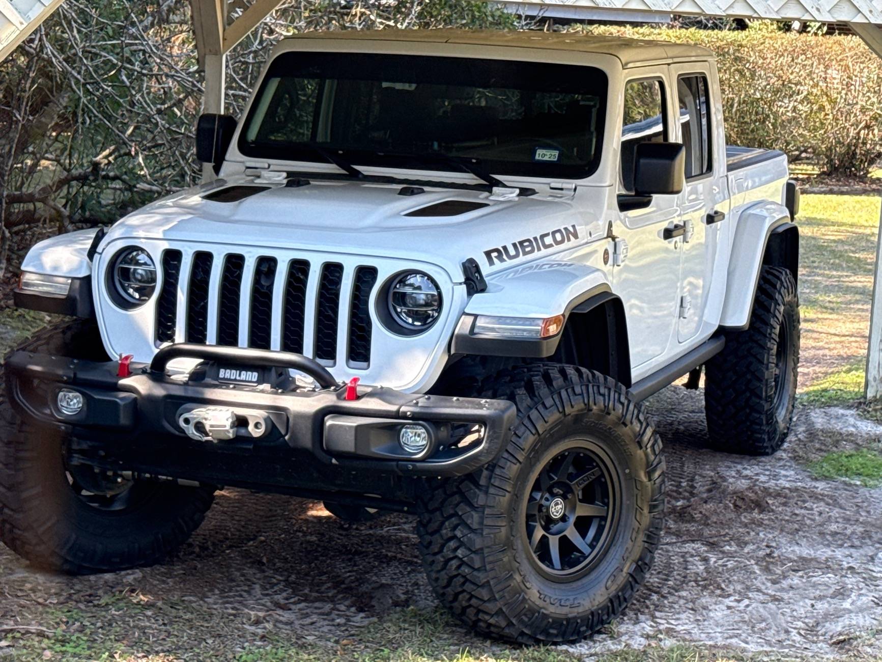Jeep Gladiator Dropping Wheels from 22 to 17... Need Offset Help IMG_0523