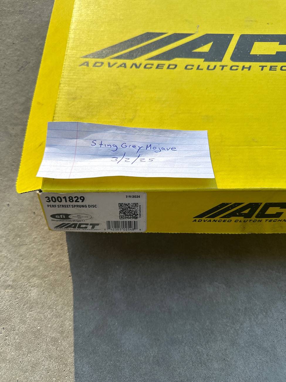 Jeep Gladiator ACT clutch JP6-HDSS with (2) new in box clutch disks $500 image