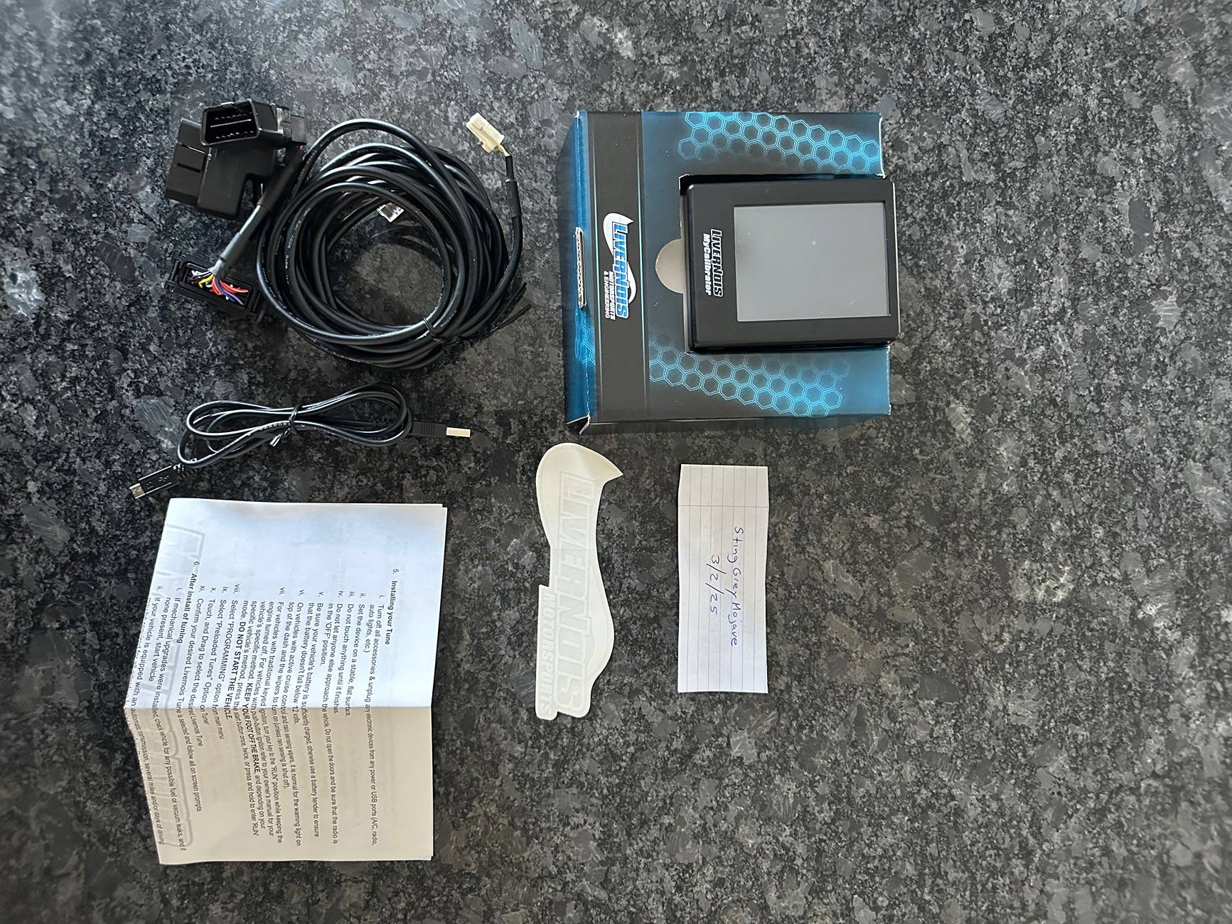 Jeep Gladiator Livernois Mycalibrator tuner $100 IMG_3898