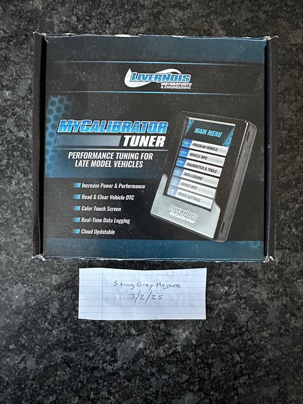 Jeep Gladiator Livernois Mycalibrator tuner $100 IMG_3894