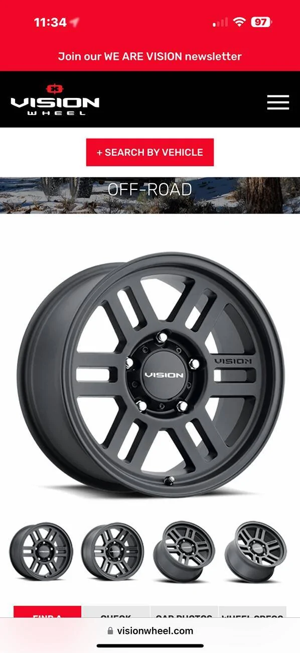Jeep Gladiator Dropping Wheels from 22 to 17... Need Offset Help IMG_0547