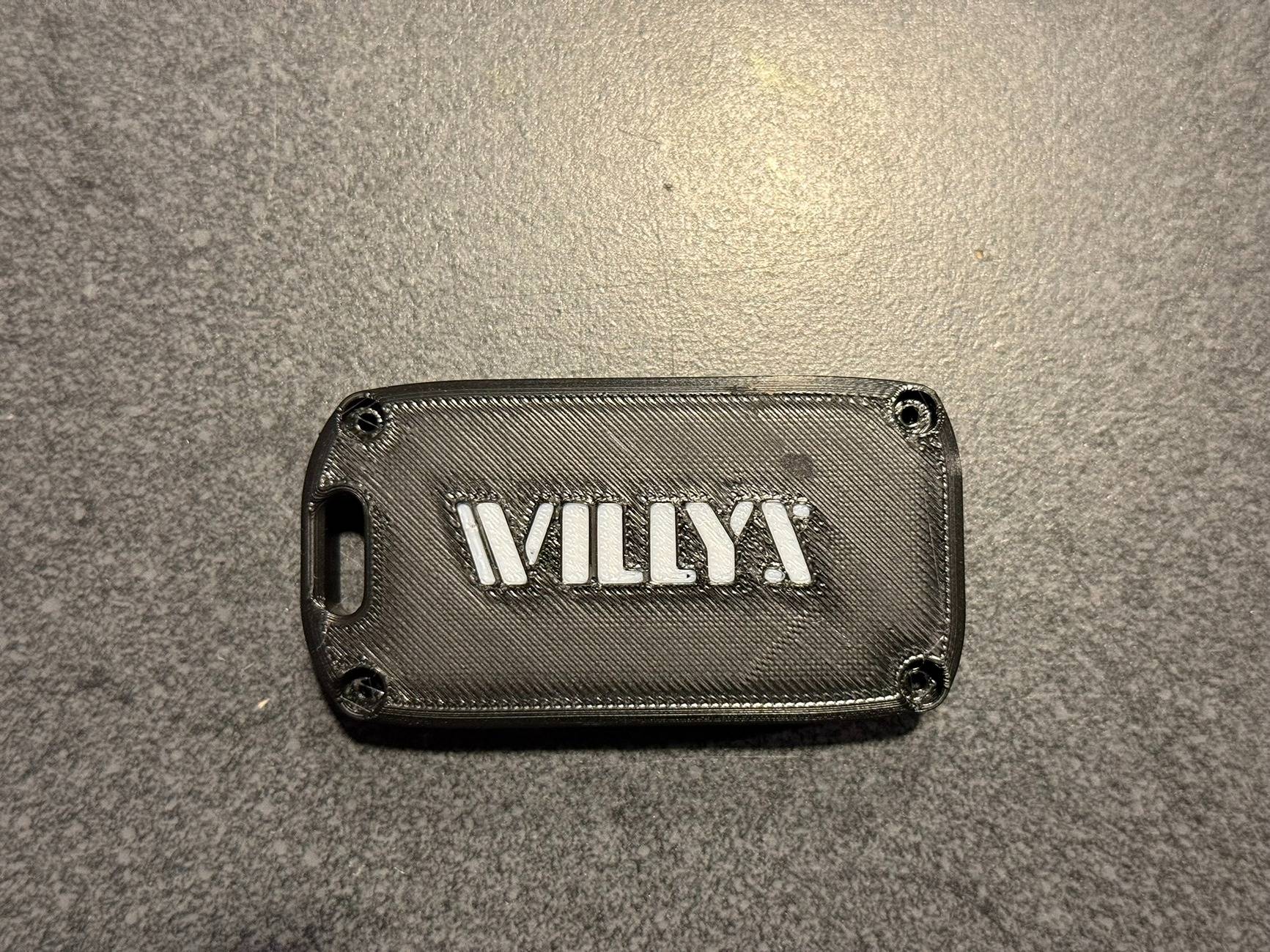 Jeep Gladiator Smaller key fob - 3d print IMG_2974.JPEG