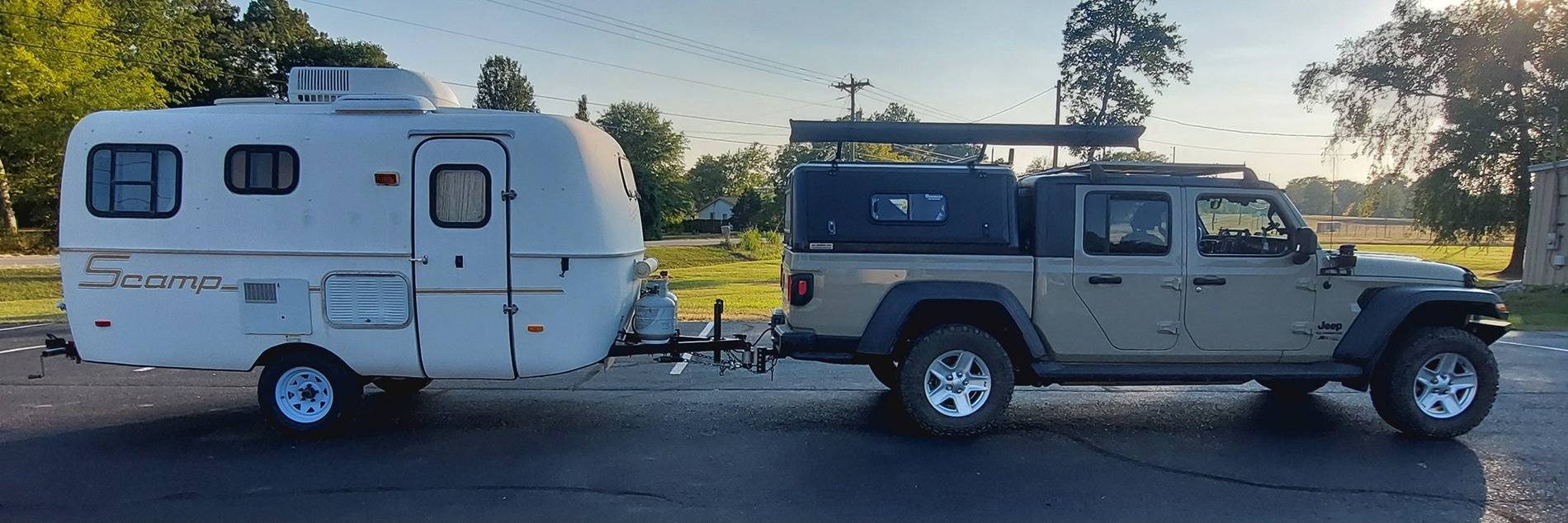 Jeep Gladiator Travel trailer / Camper Rigs 20240821_183305