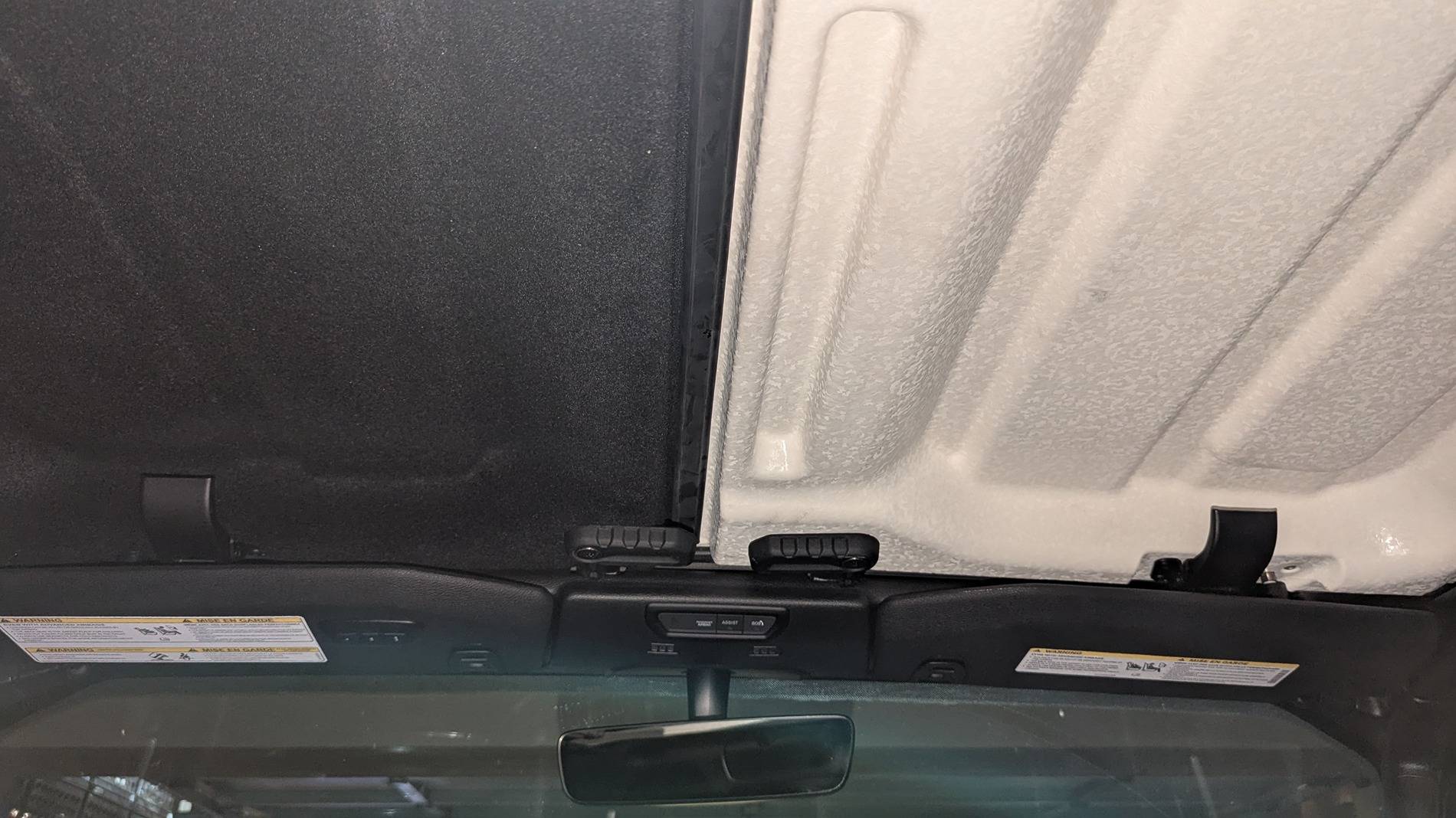 Jeep Gladiator Gladiator coverking headliner install PXL_20250202_033041972