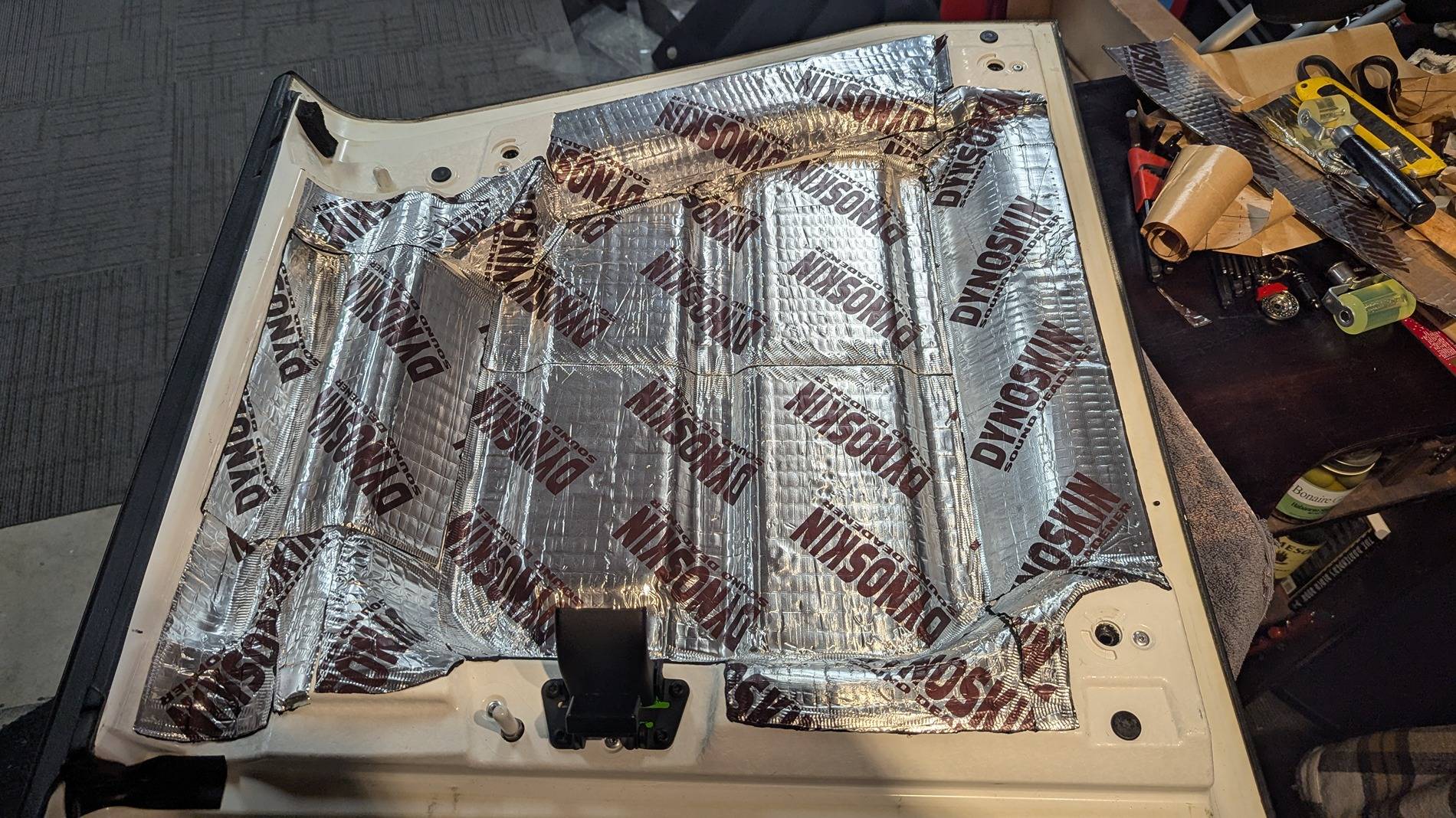Jeep Gladiator Gladiator coverking headliner install PXL_20250202_024901204