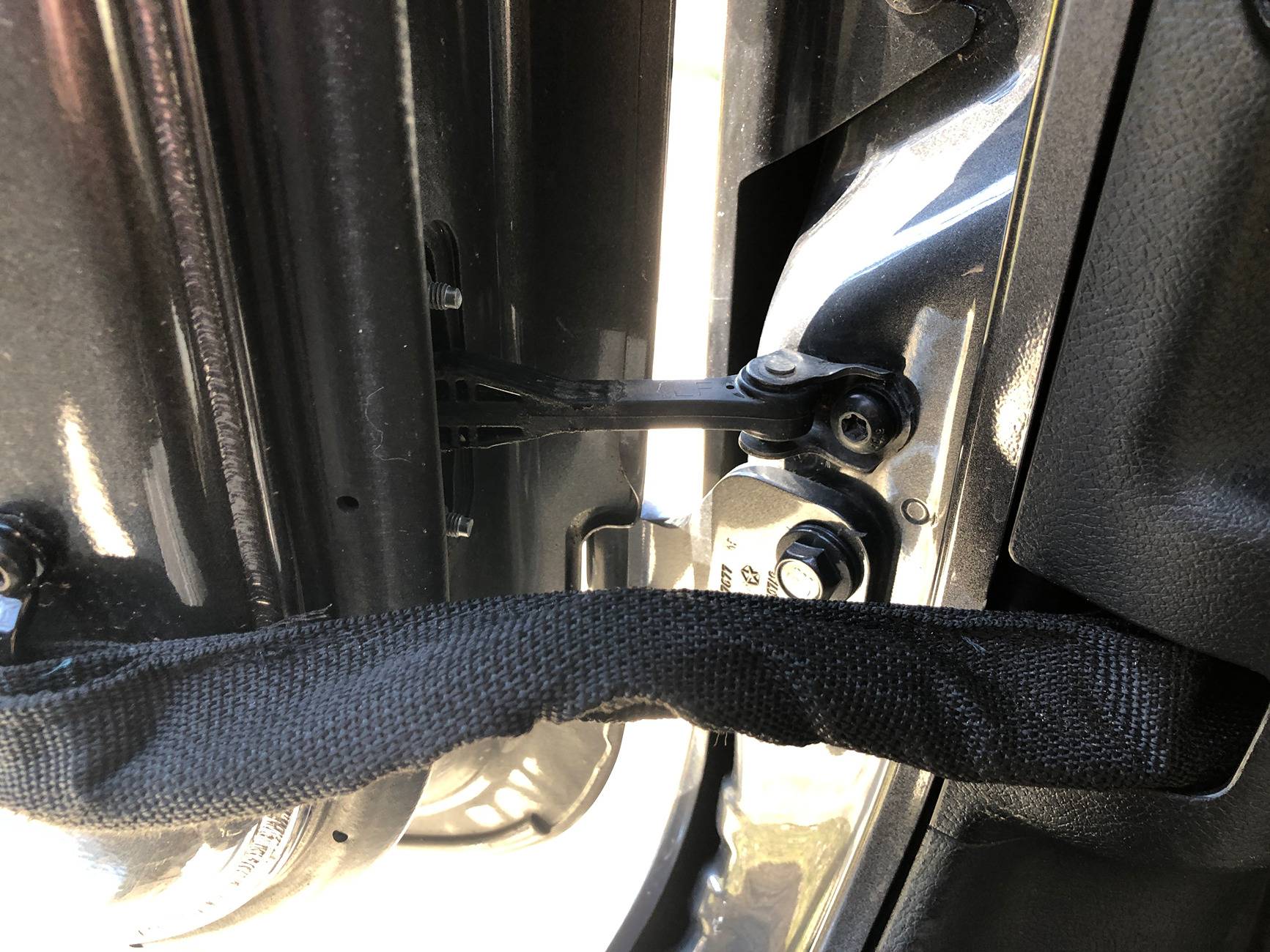 Jeep Gladiator Door check replacement IMG_1045.JPG