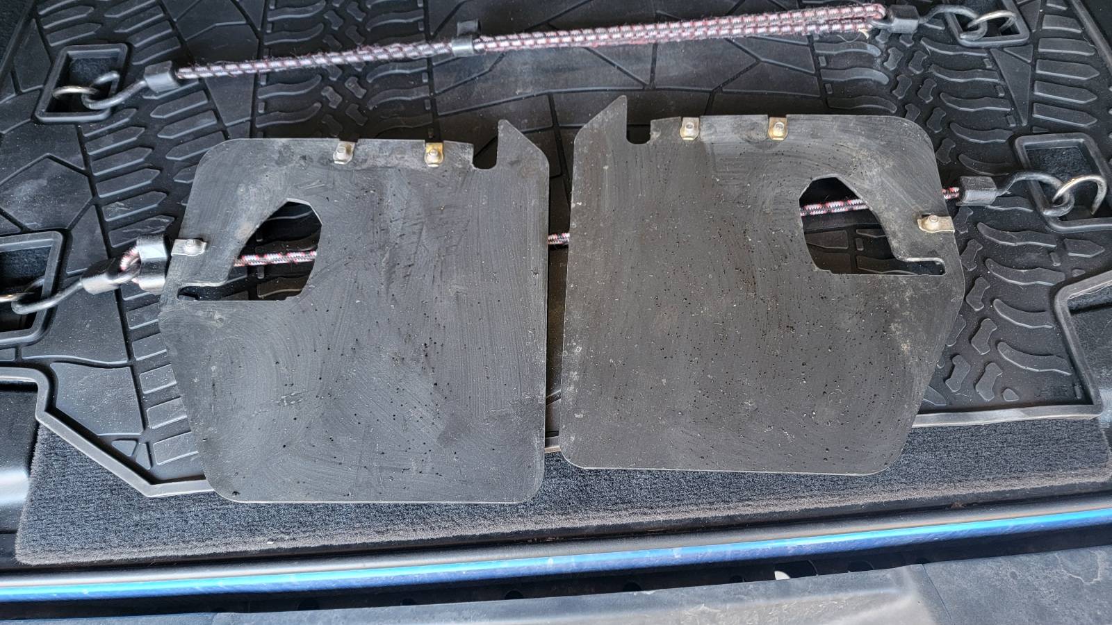 Jeep Gladiator RokBlokz front quick release mud flaps 20250309_153640
