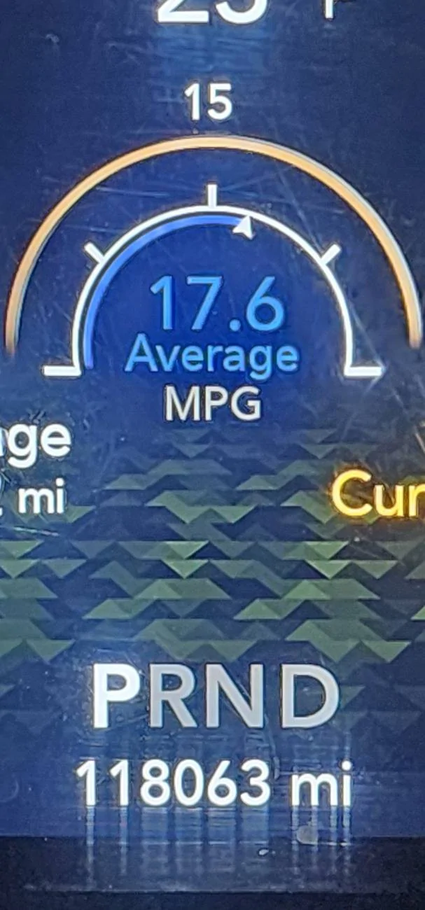Jeep Gladiator Correct Gas Milage - Computer Dash Calculations OR Hand Calculations?? 20250310_065344