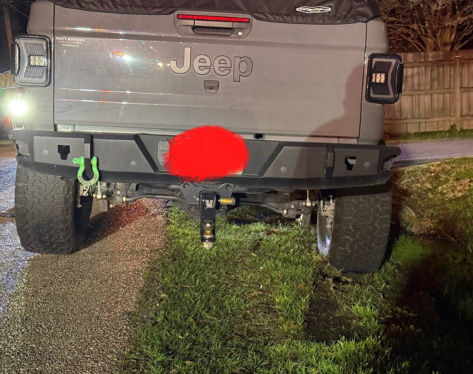 Jeep Gladiator Truck got flipped off the other day, 3rd Party insurance claim IMG_1102