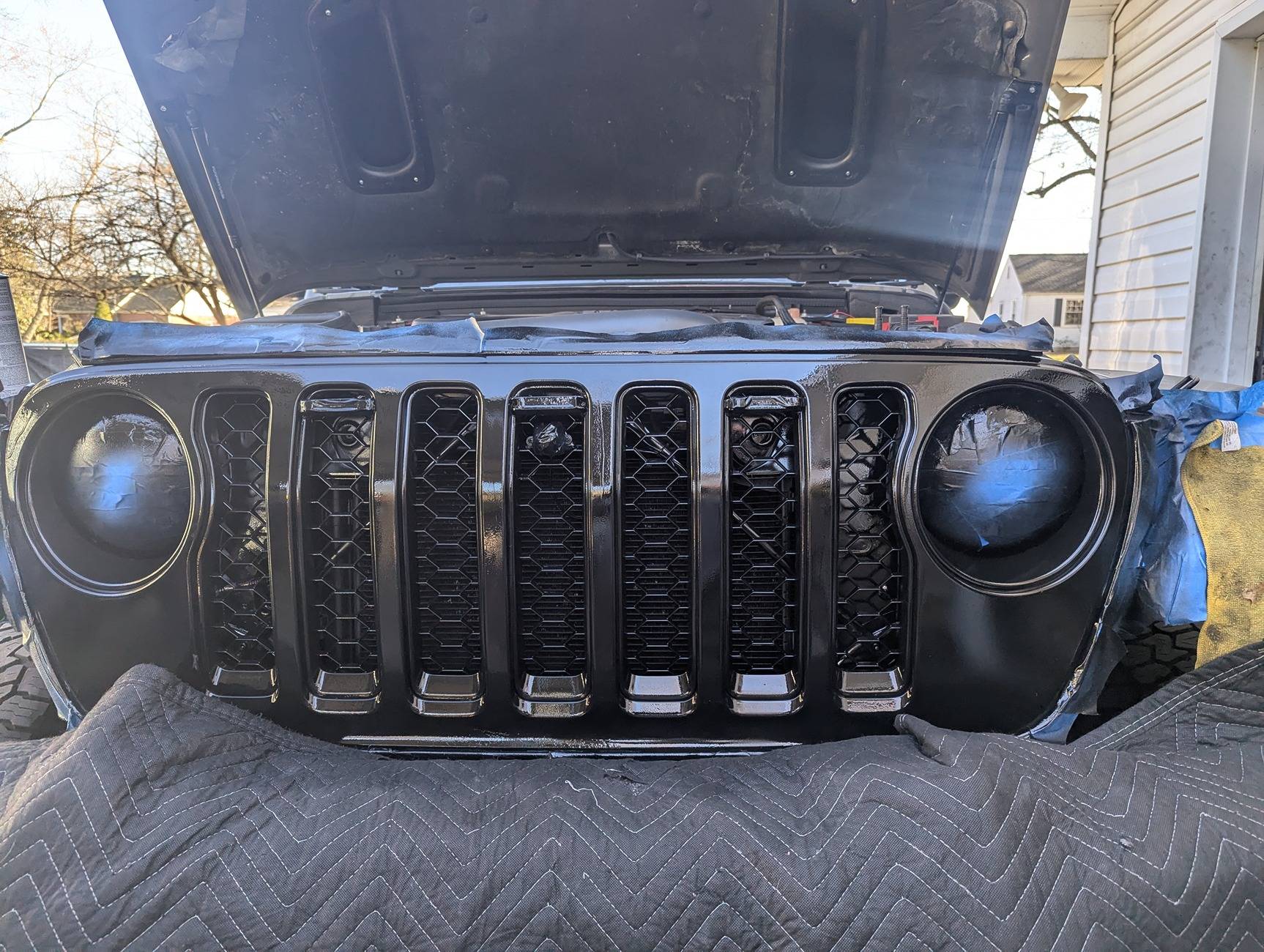 Jeep Gladiator What did you do TO your Gladiator today? [ADMIN WARNING: NO POLITICS, NO GUN TALK] Black grill