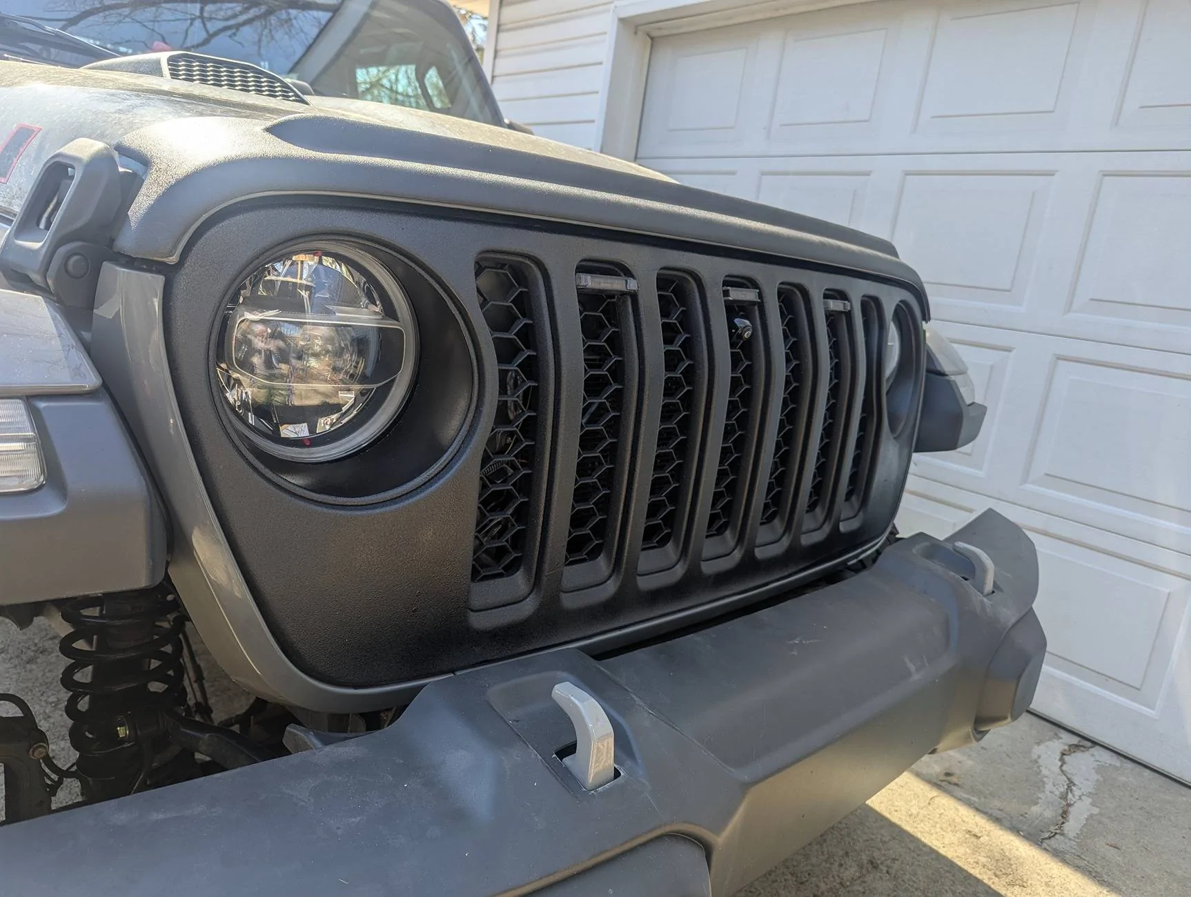 Jeep Gladiator What did you do TO your Gladiator today? [ADMIN WARNING: NO POLITICS, NO GUN TALK] Black grill 1