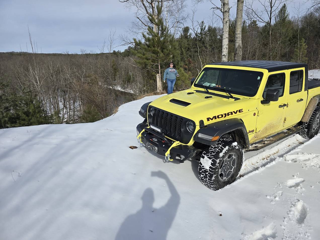 Jeep Gladiator Mesick Mi, Manistee River 20250308_152917 (1)