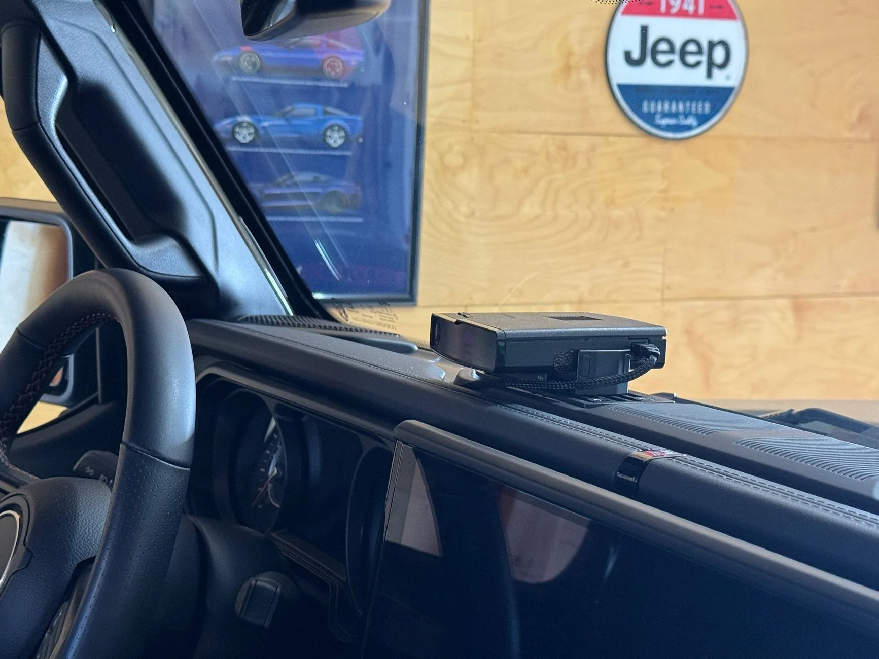 Jeep Gladiator Radar detector hard wire project IMG_8957