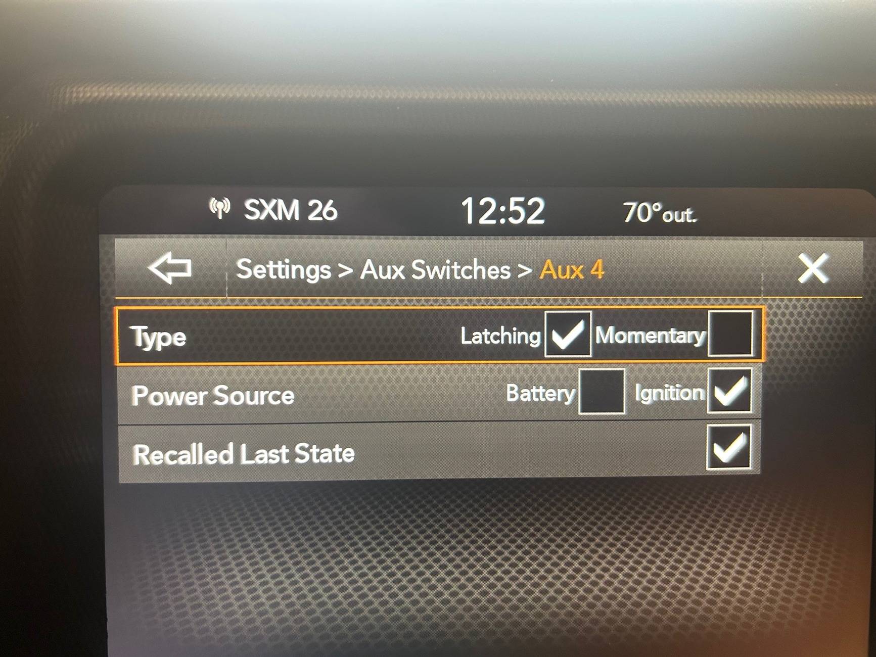 Jeep Gladiator How To Install A Battery Relay Switch Switch settin