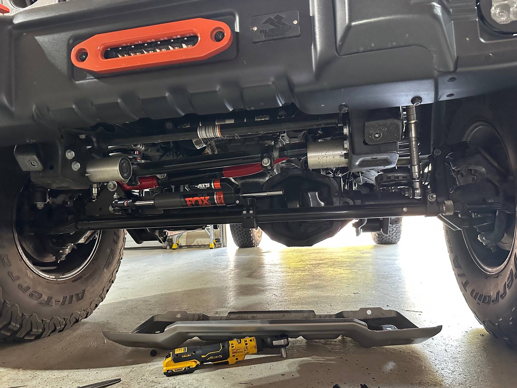 Jeep Gladiator Different kind of bump steer IMG_7599