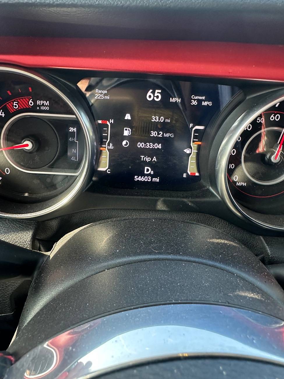Jeep Gladiator Fuel Mileage for Gladiator EcoDiesel 28 MPG Highway? IMG_4343