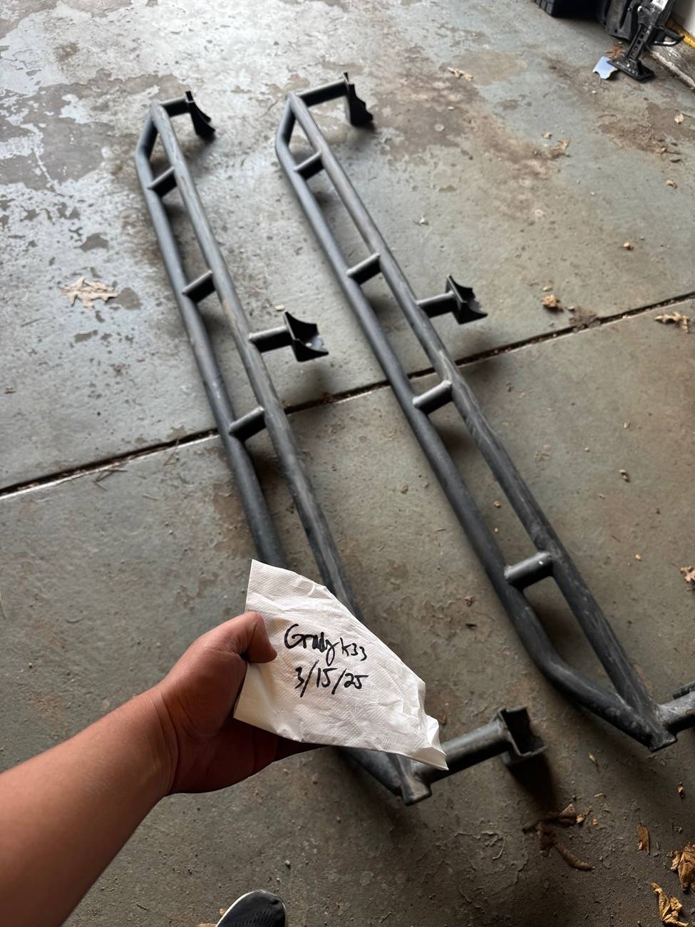 Jeep Gladiator Ace rock rails IMG_5069