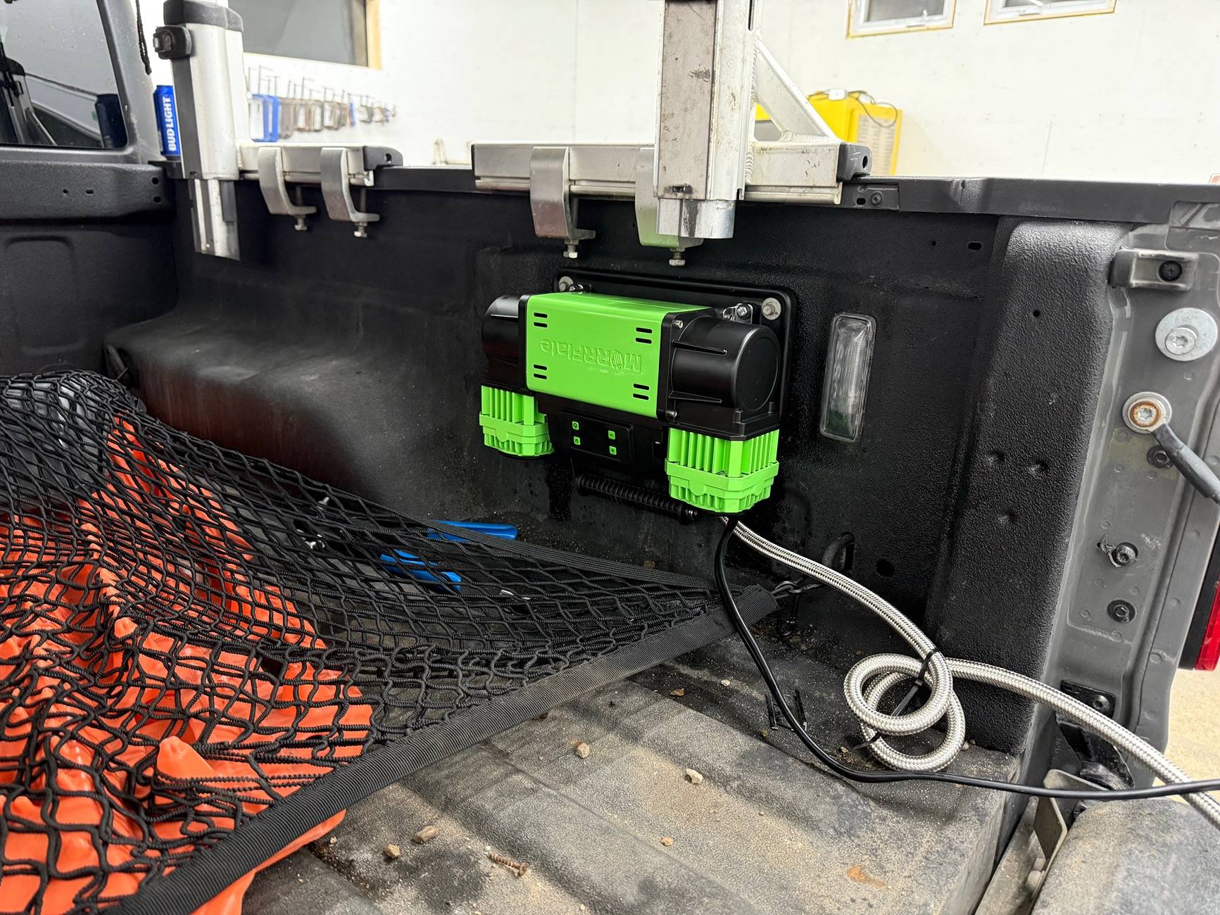 Jeep Gladiator Dual Pump Compressor Bed Mount (NAPA, THOR, MORRFlate, Maxi Trac etc.) IMG_0784