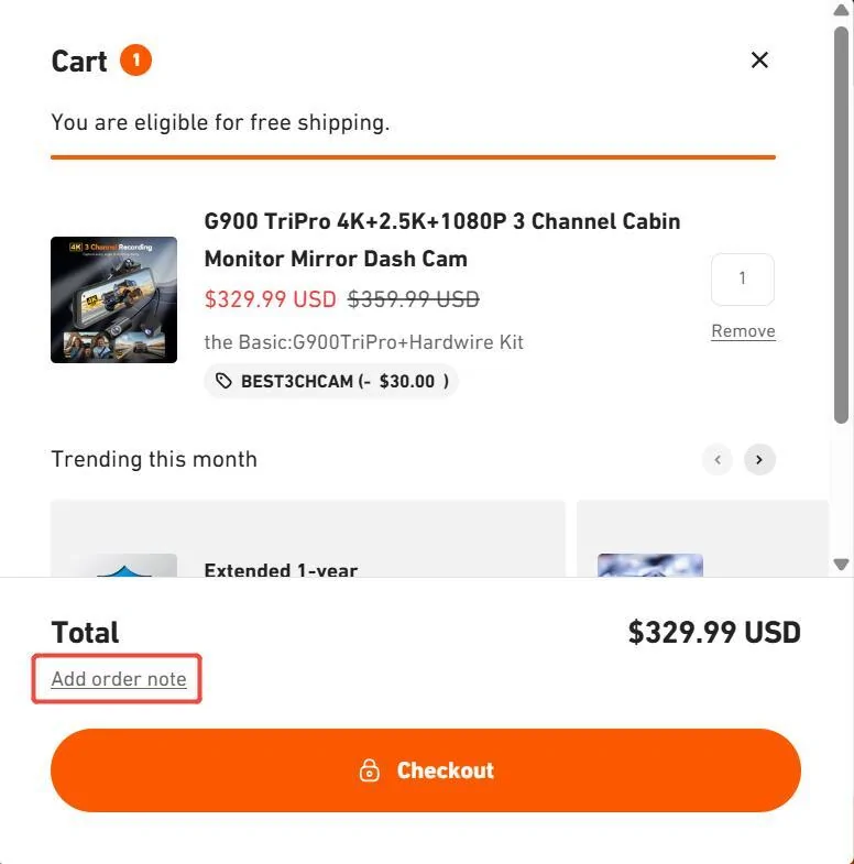 Jeep Gladiator WOLFBOX G900 Tripro Dash Cam - Designed for Off-roading! Up to $50 off 1742194891606-q