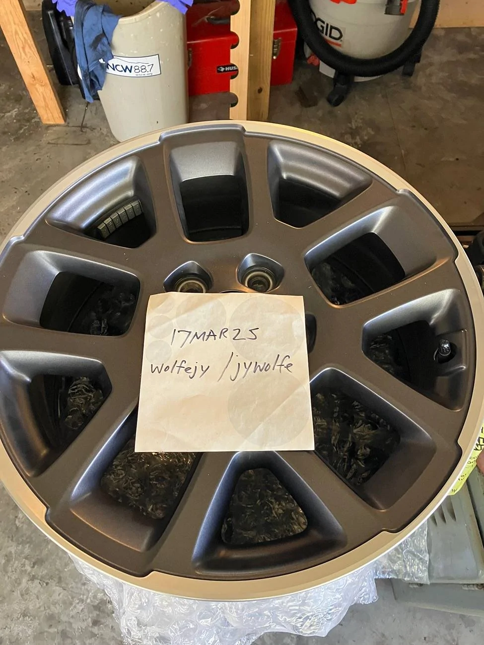 Jeep Gladiator 5 x 80th Anniversary Wrangler JL Wheels 18x7.5 - $300 IMG_6173