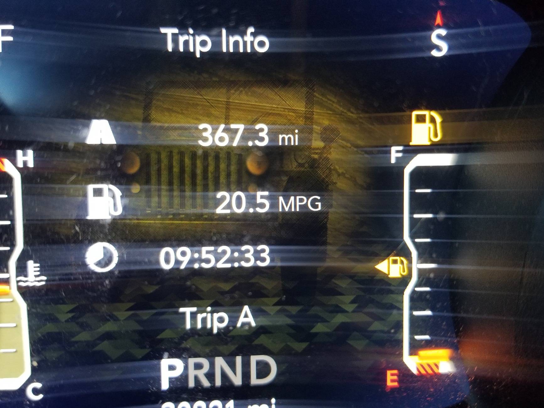 Jeep Gladiator Check out this GREAT GAS MILAGE I GOT. 20250318_093730