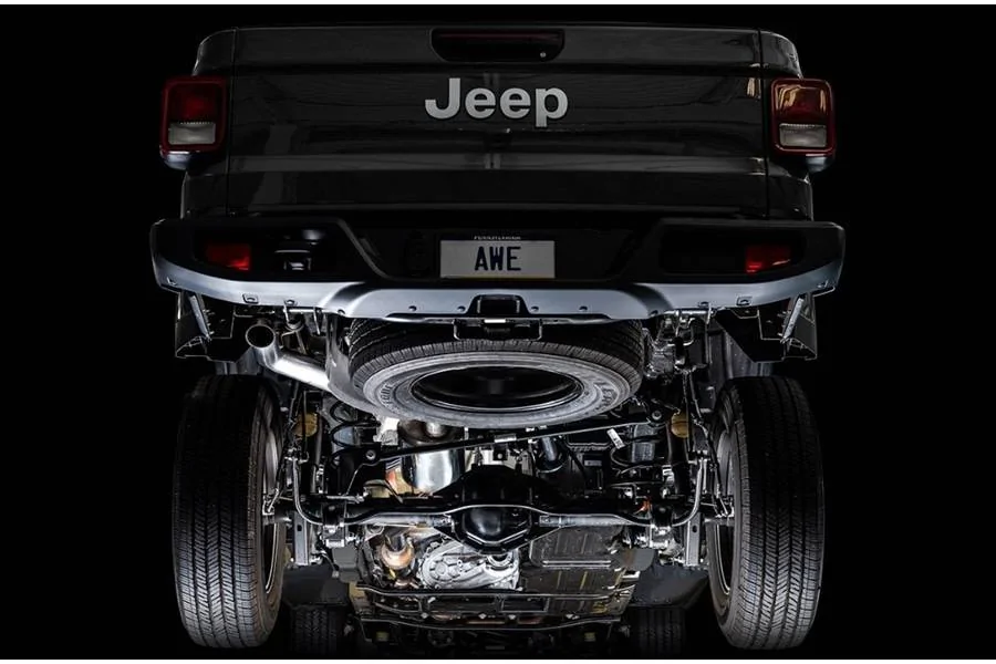 Jeep Gladiator NEW - AWE Trail Exhaust IMG_6291