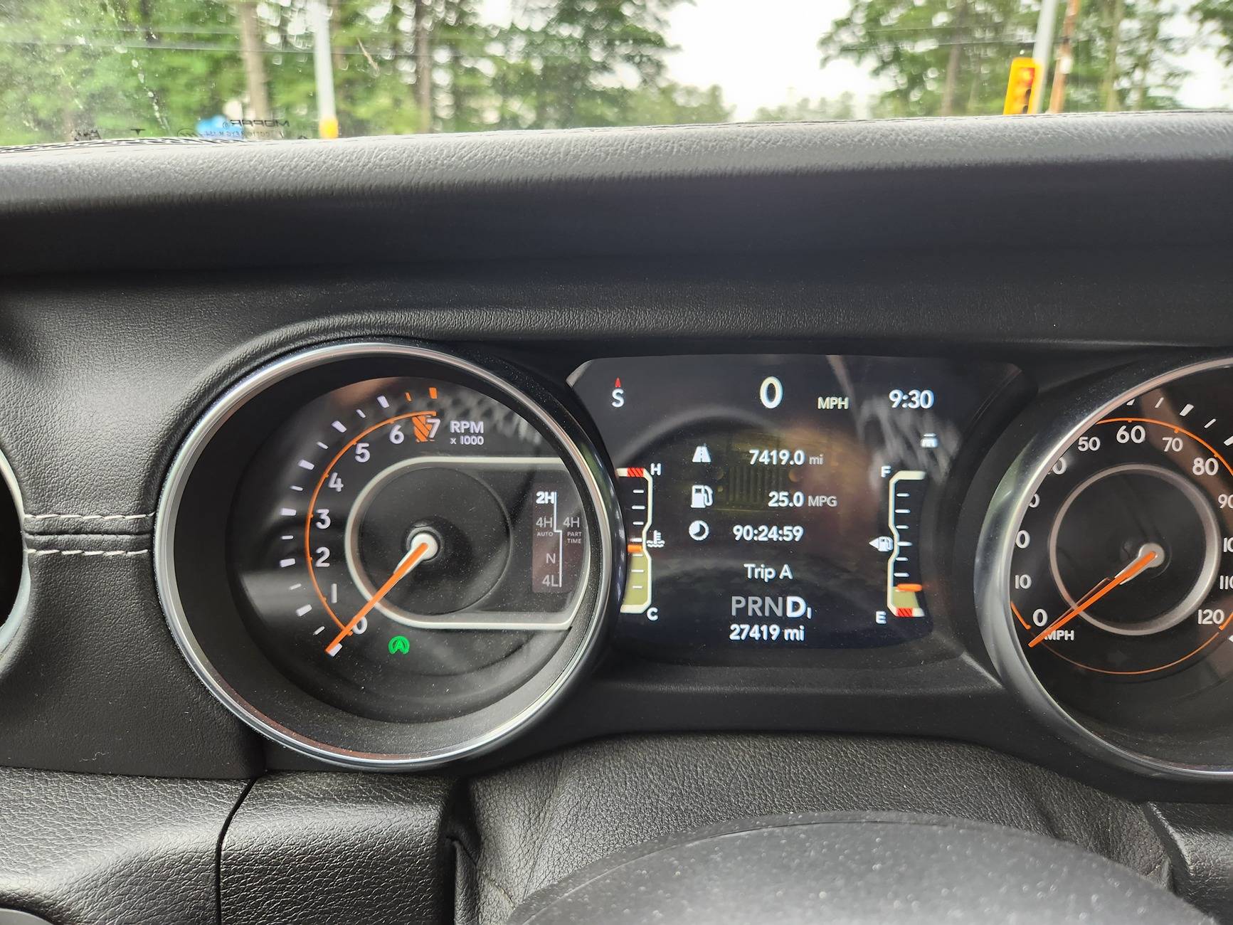 Jeep Gladiator Check out this GREAT GAS MILAGE I GOT. 20230627_092959