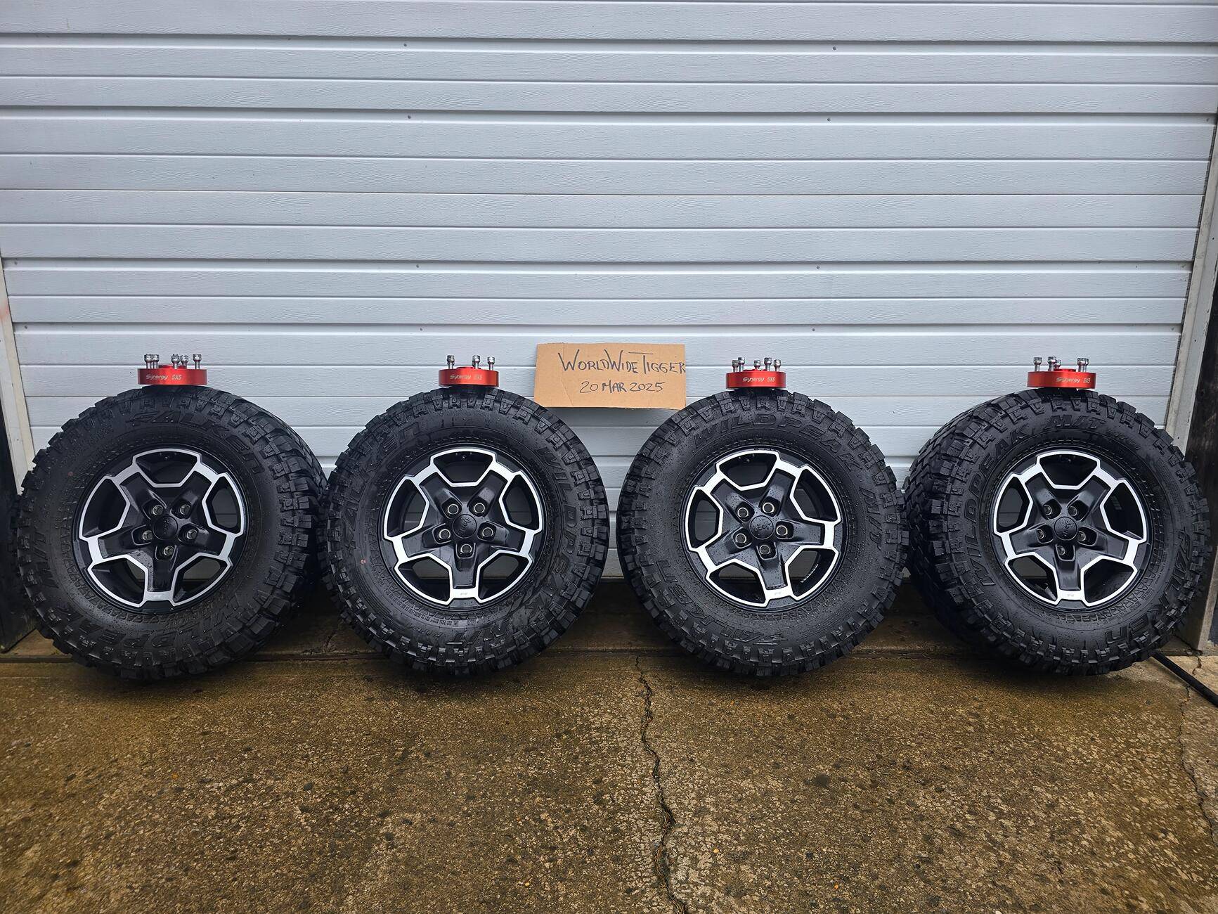 Jeep Gladiator SOLD - (5) FALKEN WILDPEAK MT's from a 2023 Jeep Gladiator (Tires Only) tempImageicL1CZ
