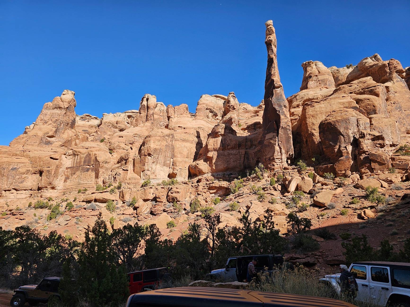 Jeep Gladiator March 2025 Red Rock 4-Wheelers Trail of the Month Moab Bride's Canyon 2