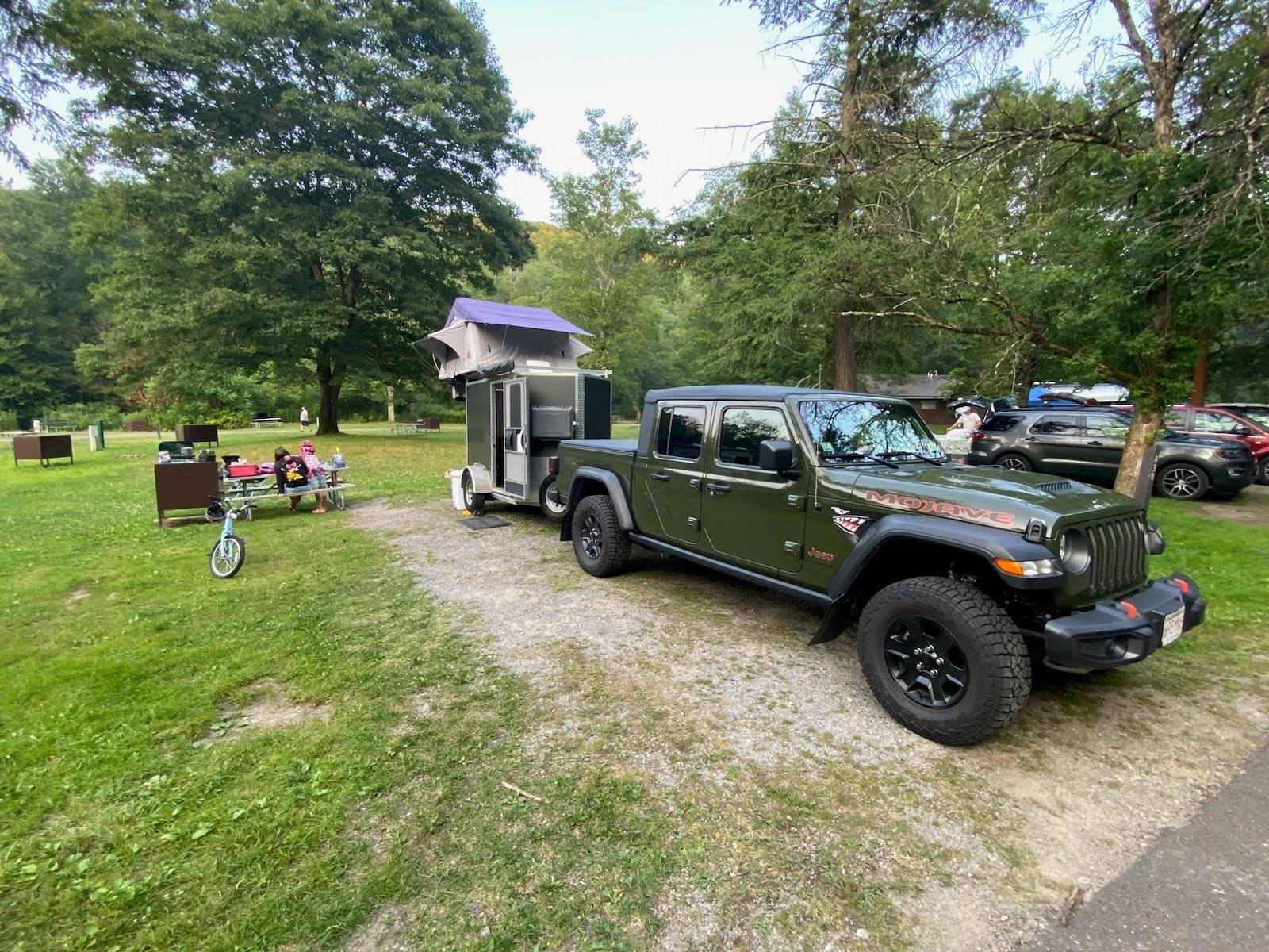 Jeep Gladiator Gladiator camper hauling add ons?? gladiator camping ny 2024