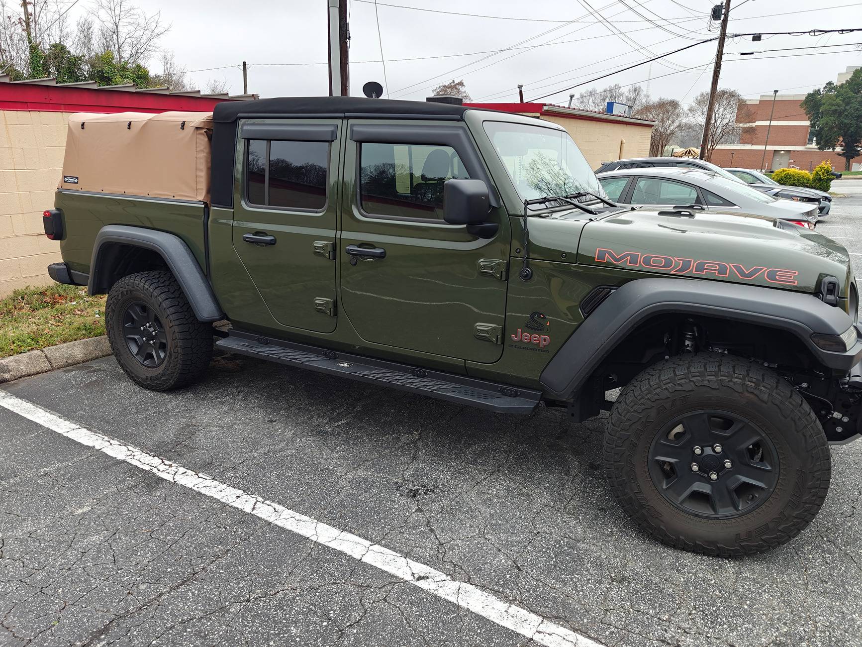 Jeep Gladiator Update with Pics - Tan Softopper vs. Premium Twill Bestop Supertop2 IMG20250315134027