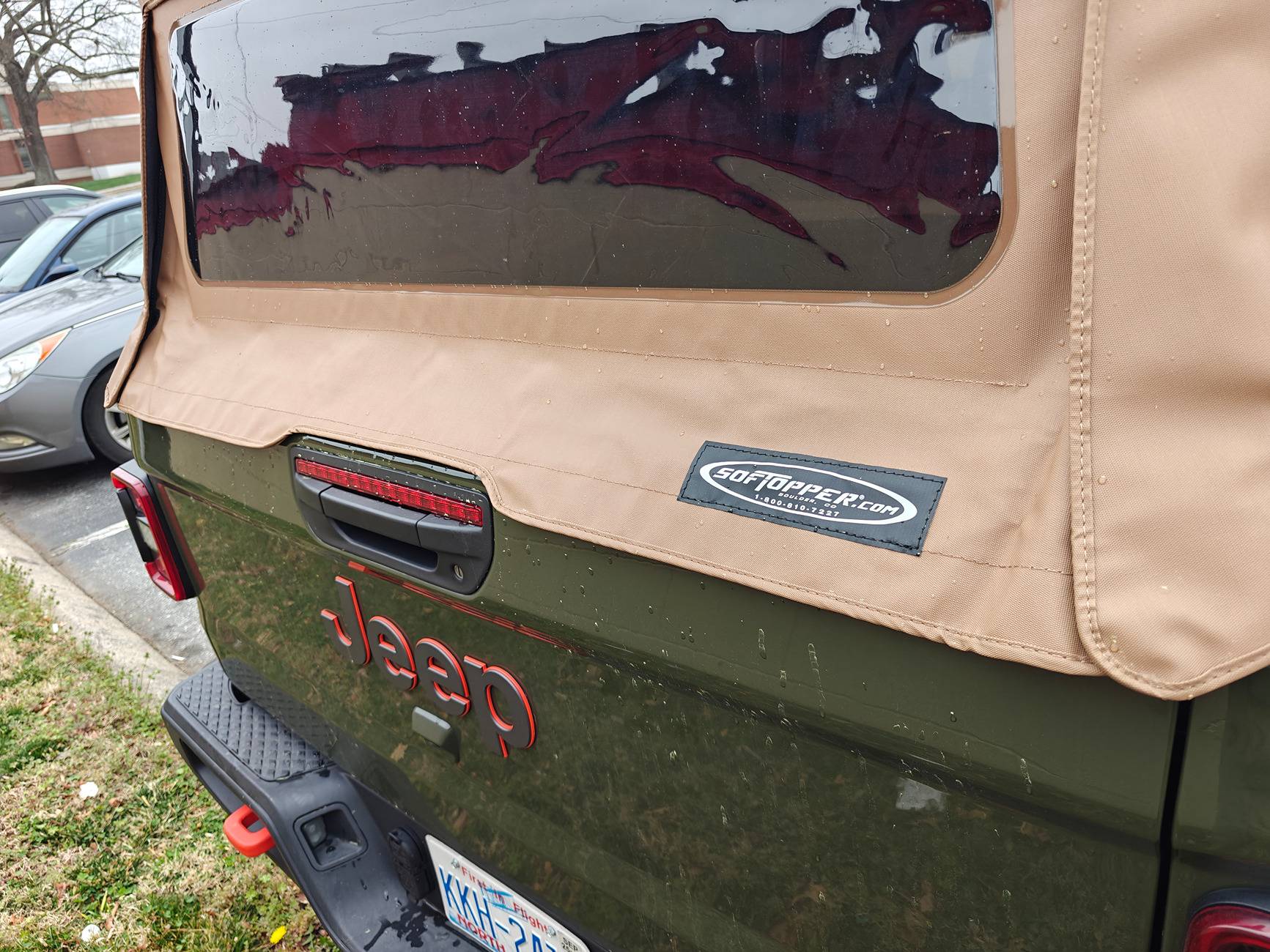 Jeep Gladiator Update with Pics - Tan Softopper vs. Premium Twill Bestop Supertop2 IMG20250315134043