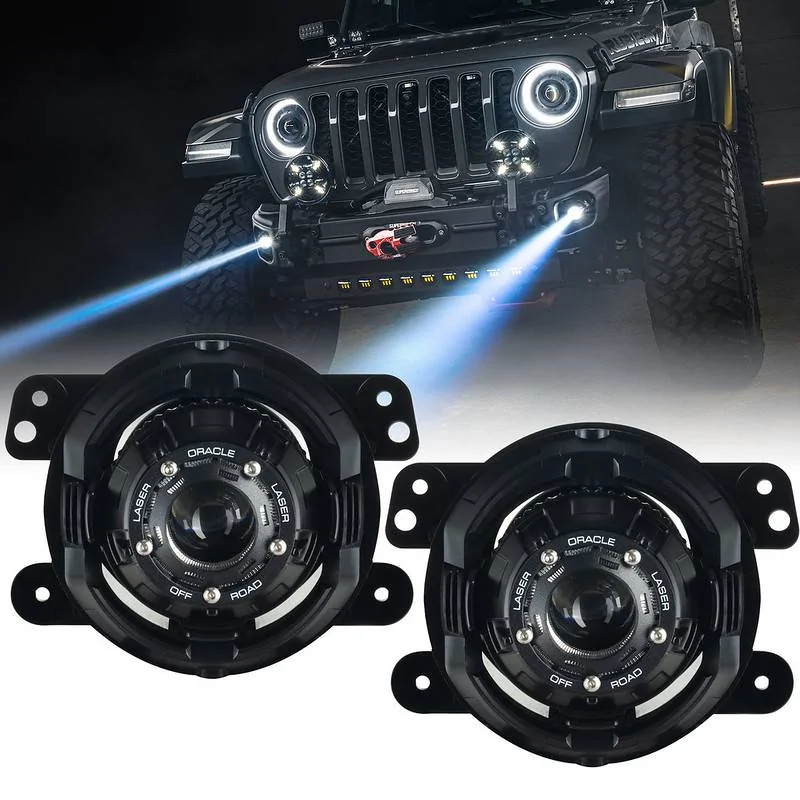 Jeep Gladiator **NEW Jeep JK/JL/JT Laser Fog Lights by ORACLE Lighting – GROUPBUY** ORACLE_Lighting_Jeep_Laser