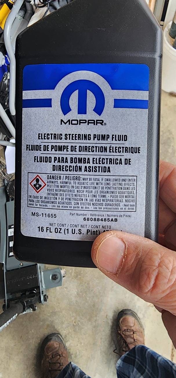 Jeep Gladiator Please Help - 2024 Gladiator Power Steering Fluid Question 17426717901636928002943780484769