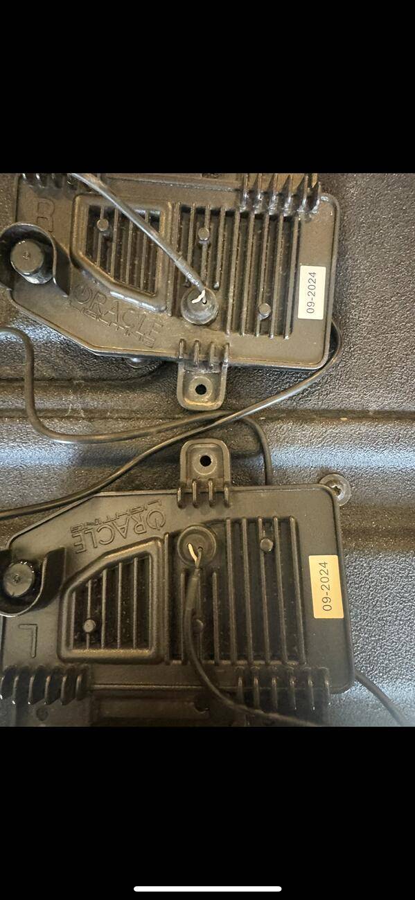 Jeep Gladiator Oracle rear bumper lights and Oem receiver hitch IMG_5398