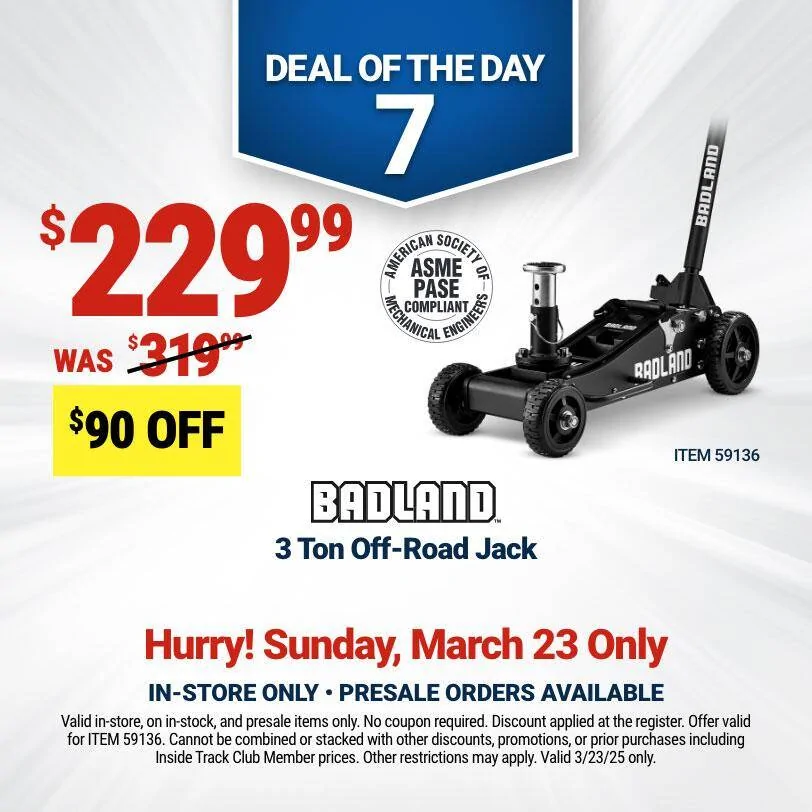 Jeep Gladiator HF Badland Off-Road Jack $229 Today Only 1742744257191-5
