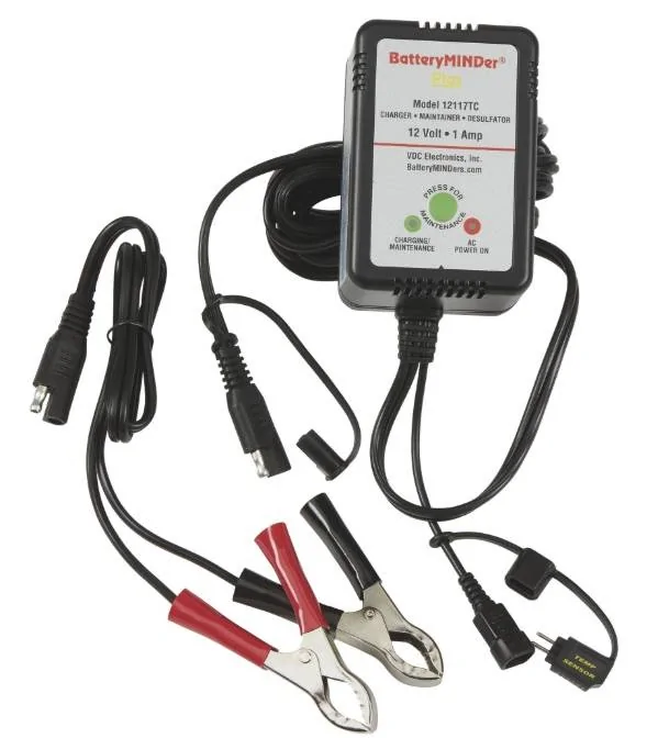 Jeep Gladiator Battery charger, maintainer and propper use BatteryMInderPlus Model# 12117TC
