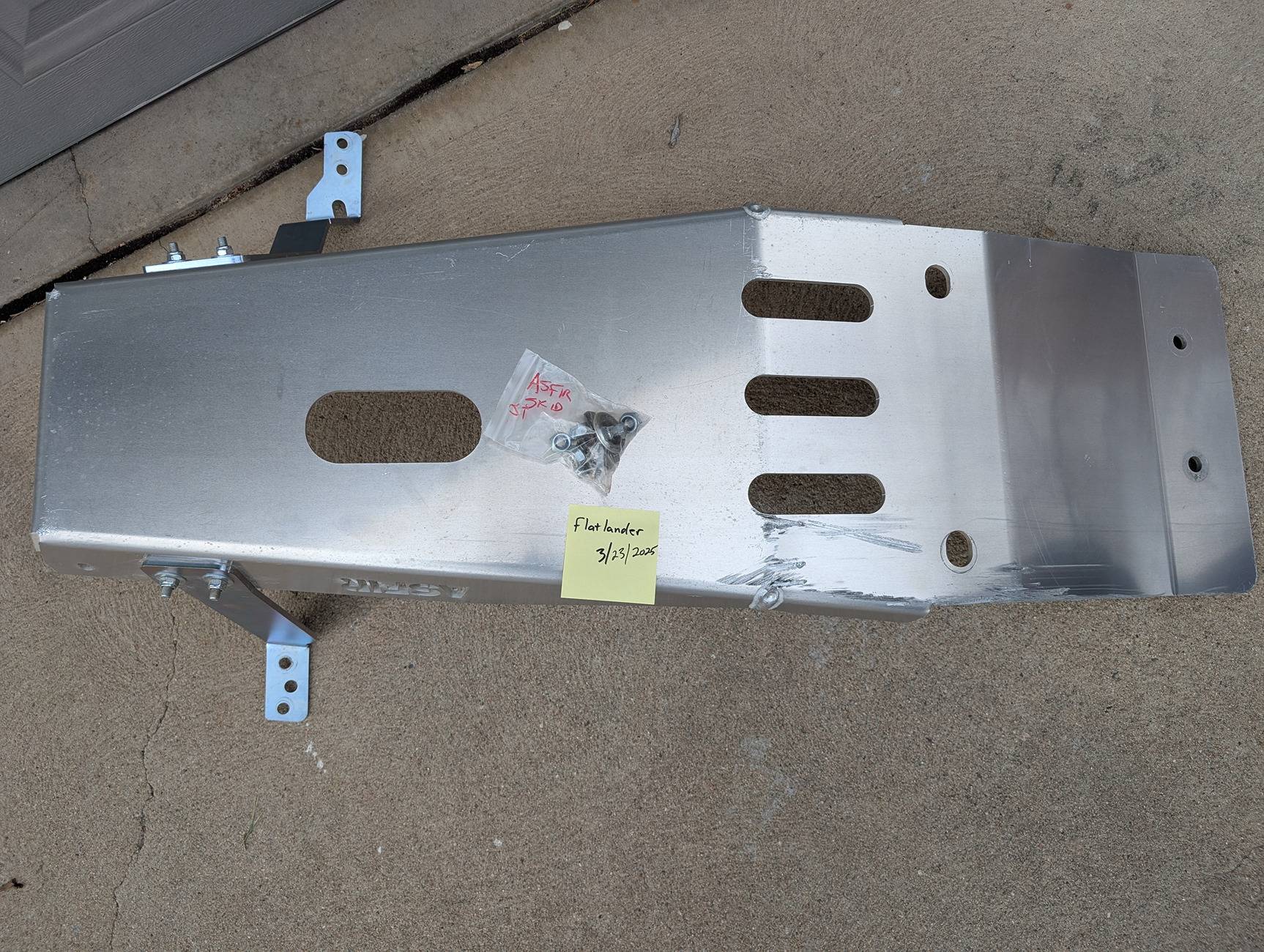 Jeep Gladiator ASFIR Engine & Transmission Skid Plate PXL_20250323_234230813