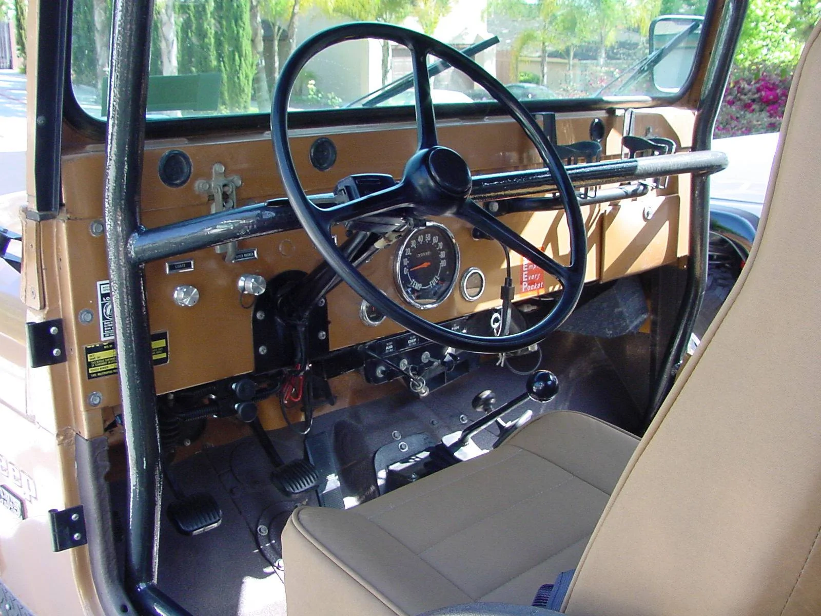 Jeep Gladiator Jeeps during the AMC years......... CJ5Dash
