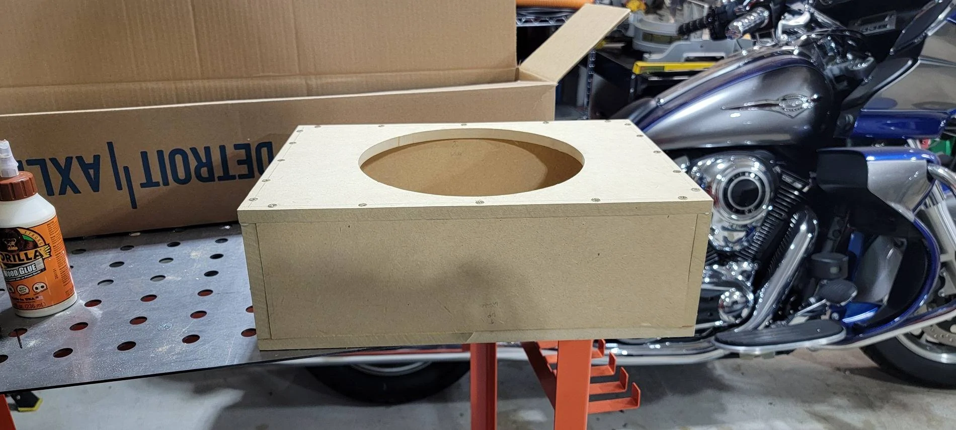 Jeep Gladiator Custom Subwoofer Box Idea 20250321_211106
