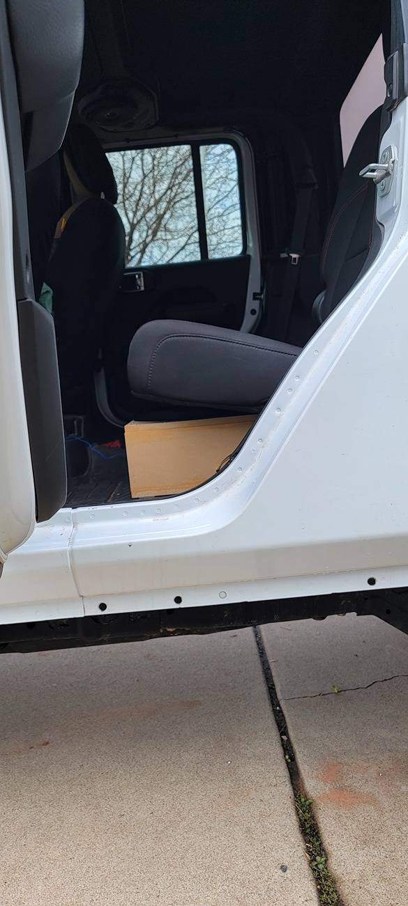 Jeep Gladiator Custom Subwoofer Box Idea 20250322_110917