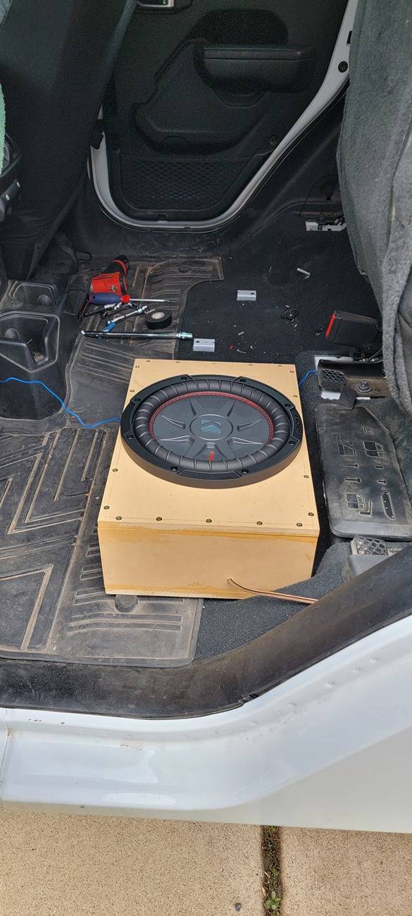 Jeep Gladiator Custom Subwoofer Box Idea 20250322_110903