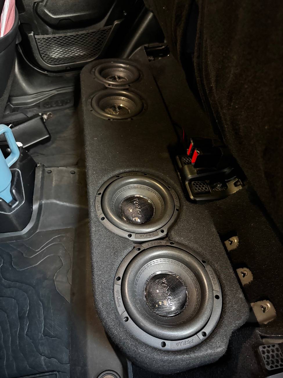 Jeep Gladiator Custom Subwoofer Box Idea IMG_5110