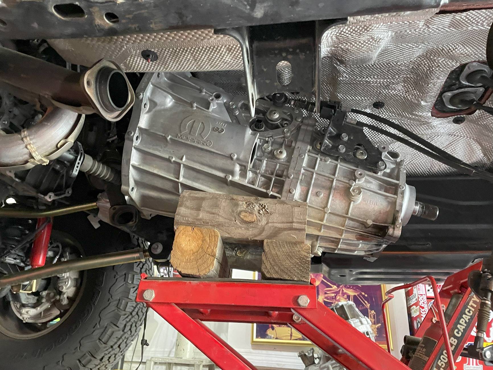 Jeep Gladiator 6MT clutch swap completed IMG_3678