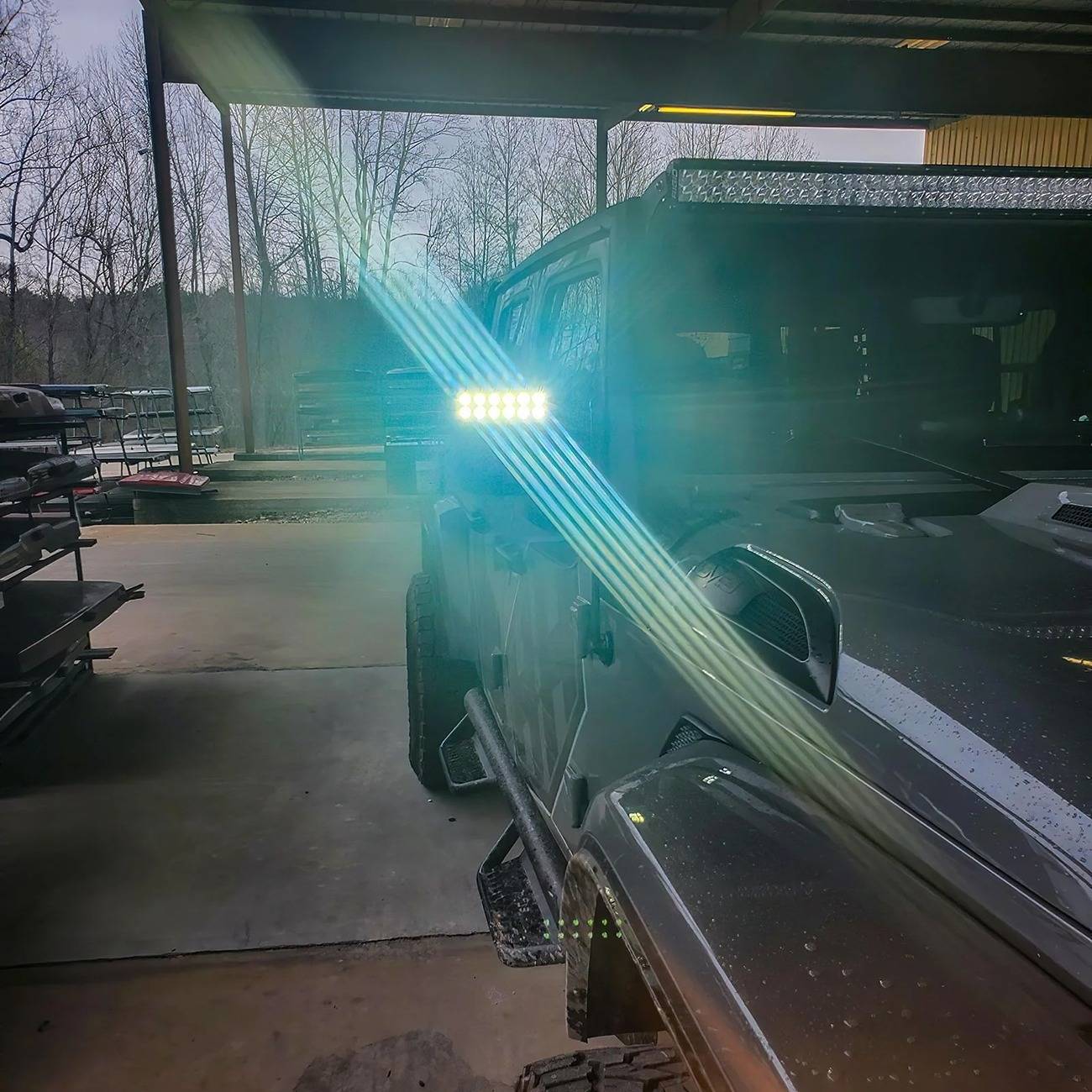 Jeep Gladiator Product of the Week: LED Off-road Side Mirror Ditch Lights ORACLE_Lighting_Mirror_Lights