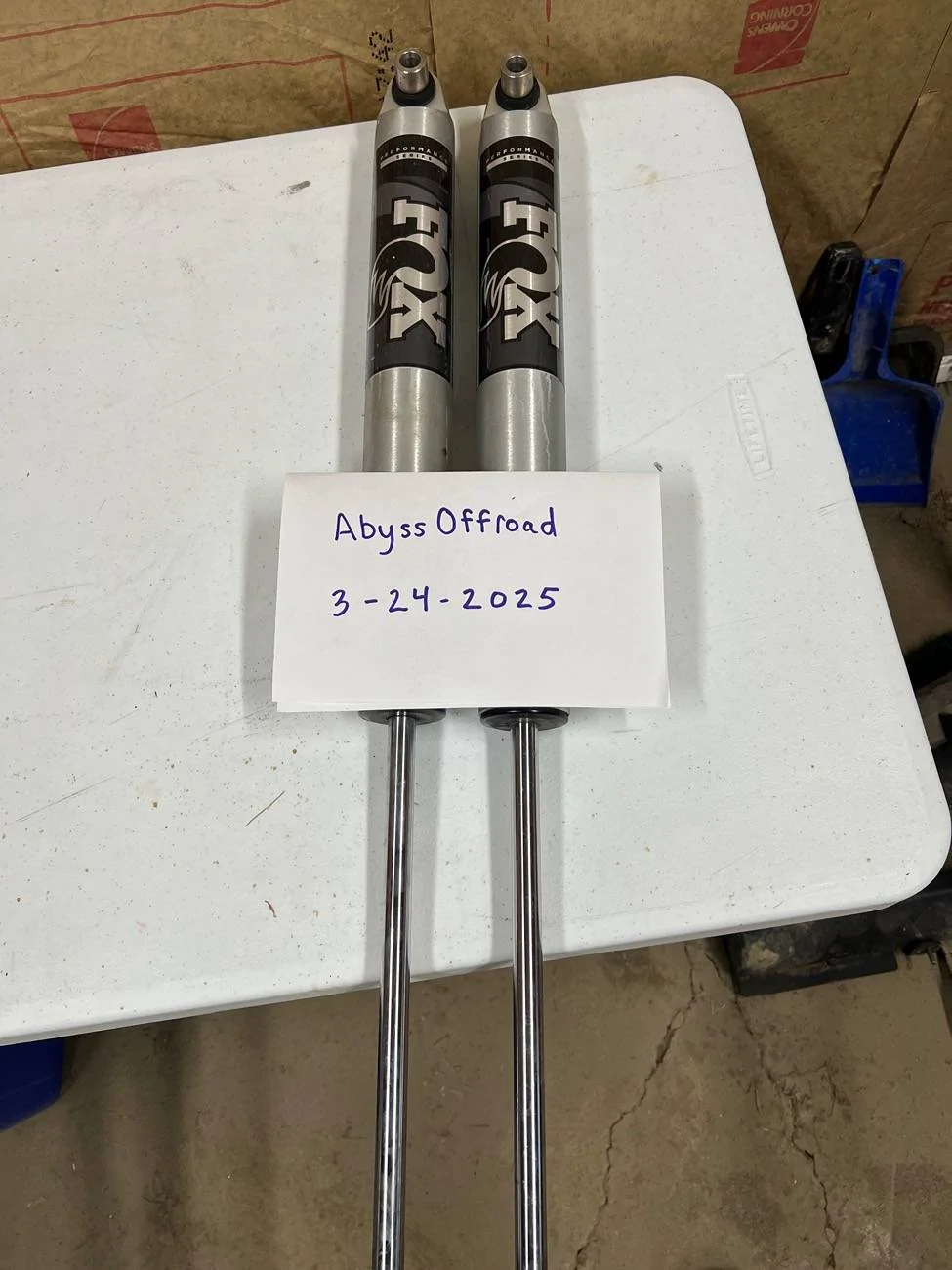 Jeep Gladiator Fox 2.0 Front Shocks 4.5-6” Lift IMG_7281