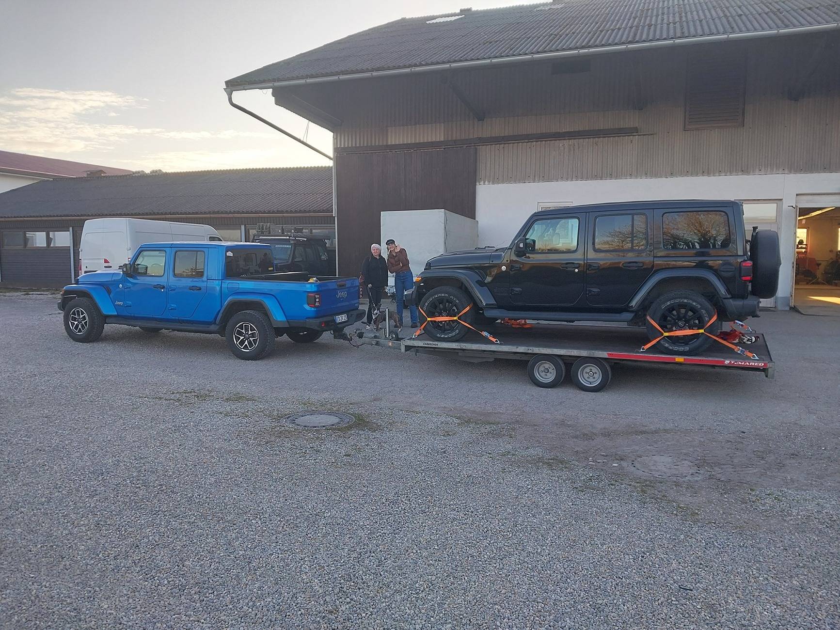 Jeep Gladiator Towing TJ 600 miles 20250320_173544