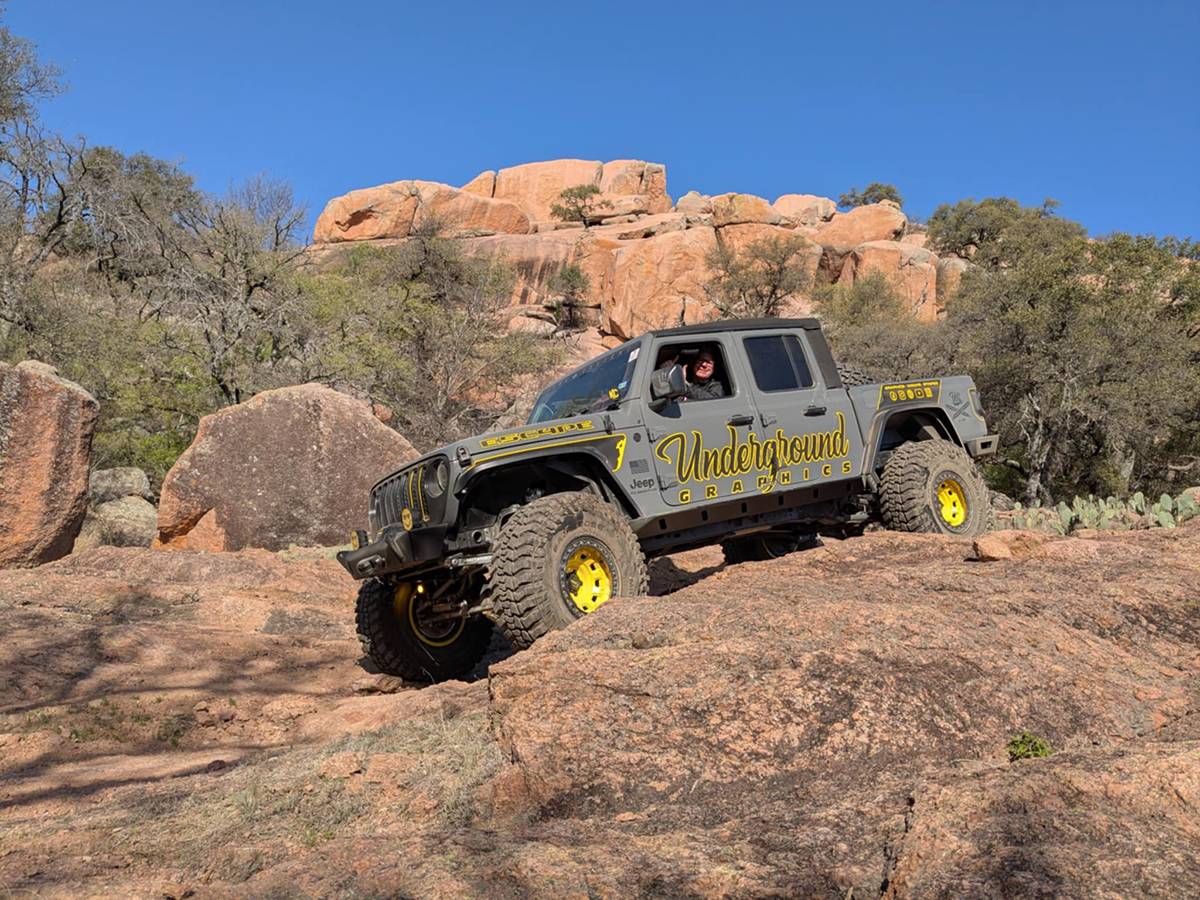 Jeep Gladiator Underground Graphics Gladiator at Jeep Jamboree Texas Spur IMG_2762.JPG