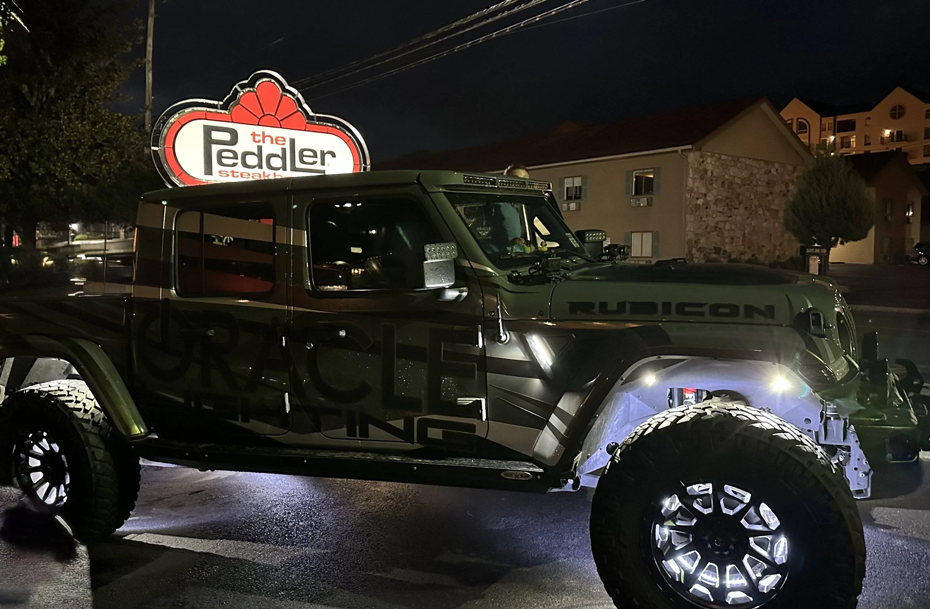 Jeep Gladiator 🚨 Product of the Week: ORACLE Lighting ColorSHIFT® LED Wheel Rings + the BC2 Bluetooth Controller! 🚨 ORACLE_Lighting_Wheel_Rings_JT